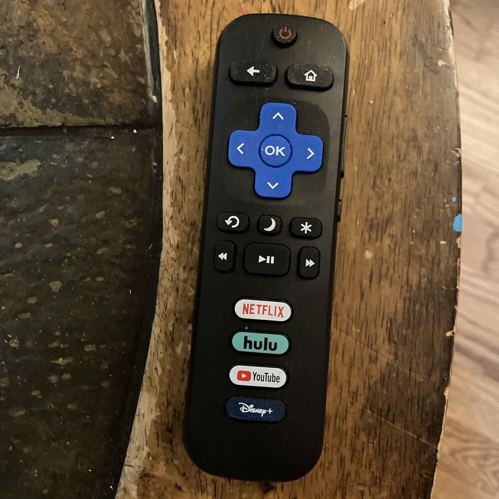 TCL Roku TV Remote Netflix Disney Plus + Apple TV Hulu